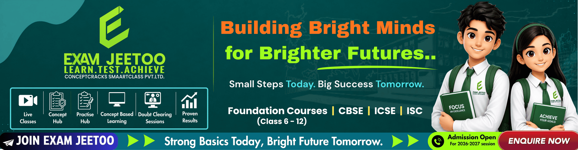 Exam Jeetoo - building bright minds for brighter future