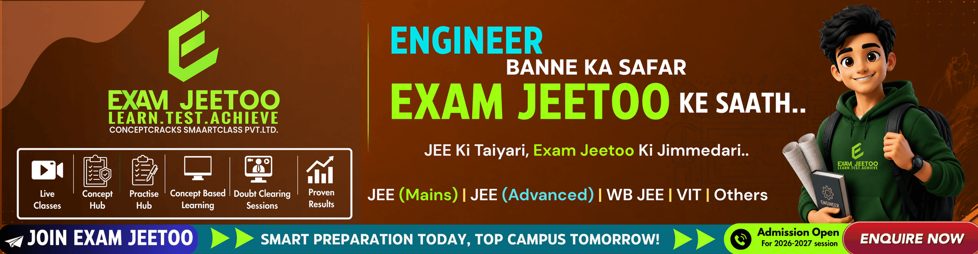 Exam Jeetoo - Engineer banne ka safar examjeetoo ke sath
